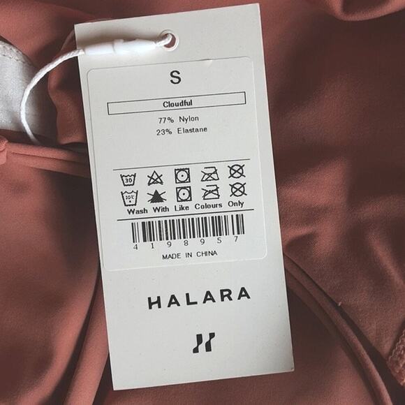 Halara NWT Everyday Wannabe Cloudful Backless Flare Tennis Dress Tawny Orange S - Picture 7 of 12